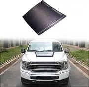 Compatible For Ford 2015-2021 FF150 Limited Hood Trim Plate Engine Cover Carbon Fiber Material Car Tuning Accsesories
