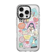 iPhone 16 Pro Clear Case MagSafe Compatible Sundae Kids- Birthday Girl Sticker