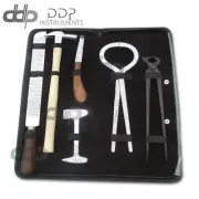 Horse Hoof Kit for Farriers,Hoof Knife Hoof Nipper Shoe Puller Hoof Rasp VT-152