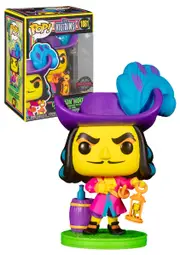 Funko POP! Disney Disney Villains #1081 Captain Hook (Black Light) - New, Mint Condition