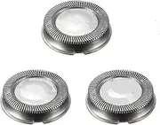HQ3 HQ4 3 Pcs Replacement Shaver Head ，Compatible for Philips Norelco ，HQ3 HQ4 HQ55 HQ56 HQ6900 HQ6868 HQ5812 HQ6874， Razor Blade, Electric Shaver Accessories