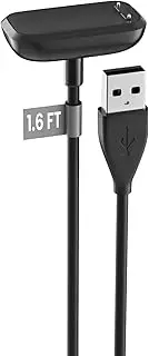 Khxriypha for Fitbit Charge 6/5/Luxe Charger Replacement Charging Cable Cord for Fitbit Luxe/Charge 5/Charge 6 [1.6 ft]