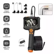 4.3inch IPS Screen Handhold Endoscope Camera Waterproof Len Inspection Borescope