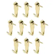 Picture Hangers, Photo Frame Hanging Hooks Kit with Nails, Holds 20 lbs, 25 Pcs