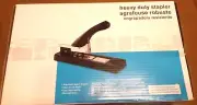 Heavy Duty Stapler 100-Sheet Capacity Adjustable paper stop non skid base. NIB!