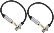 STOBOK Audio Cable Extension 6.35mm to 3.5mm Aux for Earbuds Headphones Speakers Lasting No Extra Drivers Required