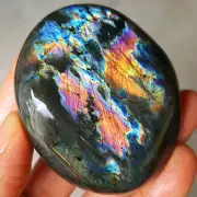 134G multicolor Labradorite Quartz Crystal Madagascar C165+