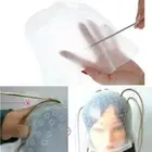 Reusable Silicone Dye Cap Hat for Hair Color Highlighting Hairdressing With Hook