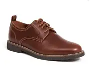 US SIZE: 6-1/2 M Deer Stags Little & Big Boys Zander Oxford Shoes Redwood Brown
