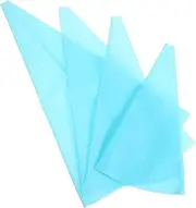 MAGICLULU 4pcs Piping Bag Set Frosting Cake Small Cookie Icing Bags Cookie Bags Cookie Baking Supplies Sugar Cookie Decorating Kit Pastry Bags Reusable Anti Burst Piping Bags Sky-Blue