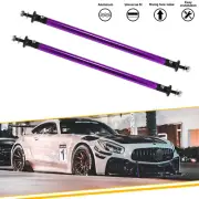 2X Purple 7.87'' Sporty Rear Diffuser Strut Rod Bar For Mercedes-Benz Porsche (for: Porsche)