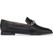 Bernardo Footwear Zephyr Chain Loafer in Black at Nordstrom, Size 8