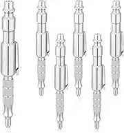 kowaku 6X 1/4" i/M Type Plug Air Blow Portable Blower Pen for Air Compressor, Silver