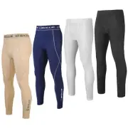 Mens Compression Base layer Thermal Skin Tights running Gym Yoga Active Pants