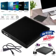 Burner USB External DVD CD Drive Reader Windows 07/08 Combo Laptop PC Disc ACB#