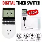Digital Timer Switch Socket Electric Programmable Power 240V AU Plug Clock NEW