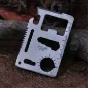 Pocket Multi-Tool - Multifunctional Credit Card Survival Gear for EDC, Camping