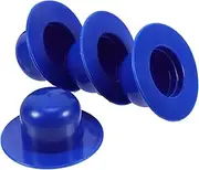TINEASUR 4pcs Heavy Duty Plastic Pool Plugs for Pool Durable and Leak Filter Pump Strainer Hole Plug Easy to Install and Replacement