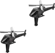SUPVOX 2 Sets Car Aroma Air Freshener Wind- Freshener Helicopter Design Auto Decor Aromatherapy Diffuser