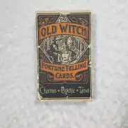 Book shaped storage box The Old Witch Fortune Telling Cards