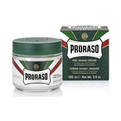 NEW - Proraso - Pre-Shave Cream - Refreshing and Toning - 100 mL
