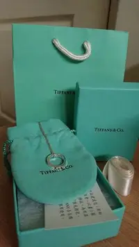 在飛比找Yahoo!奇摩拍賣優惠-Tiffany & Co.蒂芙尼 經典款1837圓圈項鍊 情