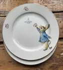 Beatrix Potter Peter Rabbit Butterfly Dinner Plates ~ Set of 2 ~ New