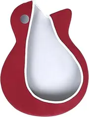Vaveren Electric Guitar Protective Cover Guitar Bag Wear Resistant Musical Instrument Dust Bag for Bass Classical Guitar Folk Guitar, red