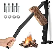 Log Splitter,Manual Wood Splitter, Kindling Splitter, Firewood Splitter, Wall Mount Firewood Splitter, Wall Wood Splitter, Wall Mounted Firewood Kindling Splitter