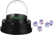 TOYANDONA Electric Dice Cup Bar Dice Cup 5 Dices No Battery Compact Design for Easy Travel for Games