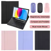 Bluetooth Keyboard Case Cover With Mouse For iPad Pro 11/12.9 and iPad 10th Gen