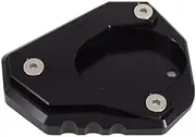 CNC Aluminum Motorcycle kickstand foot side stand extension pad Fit for Kawasaki Ninja400 Z400 2019-2021 Black