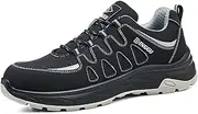 [Generic] Steel Toe Cap Trainers Men Indestructible Safety Work Shoes Lightweight Industrial Shoes Puncture Proof