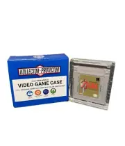 10 Pack UV RESISTANT GAME BOY GBC Cartridge Video Game Acrylic Cases Magnet Lock