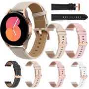 Leather Band Strap For Samsung Galaxy Watch 4/5/5 Pro 40/44mm 45 42/46mm Active