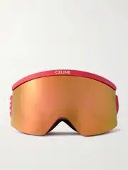 [CELINE Eyewear] CELINE Eyewear - Mirrored Ski Goggles - One size One size Red