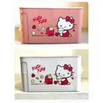 正版 三麗鷗 授權 HELLO KITTY 凱蒂貓 KT 側邊隱藏式 多功能面紙盒 塑膠衛生紙盒 面紙盒 筆筒 置物盒