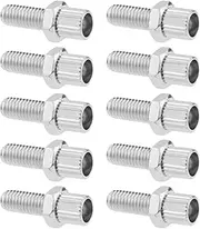 SING F LTD 10Pcs M6 Bike Brake Barrel Adjuster Bolts Bike Brake Handle Lever Fastener Accessories for Bicycles Motorcycles Scooters Silver
