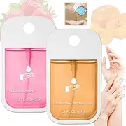 Mist Hydrating Hand Sanit-izer Spray for Adults,Cleanses Your Hands,Hand Sanit-iser Travel,Ha-nd Sanit-iser Mini,Small Ha-nd Sanit-iser,Mini Travel Essentials,Multi-Flavor Spray,Strawberry+Pumpkin
