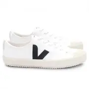 VEJA Nova Canvas Sneakers - White Black