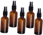GANAZONO 5Pcs Spray Bottles Refillable Travel Toiletry Containers with Sprayers for Essential Oils Perfume and Cosmetics Leak Design