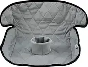 Hi Sprout Piddle Pads, Multi-use and Leak Free Lines for Baby Stroller, High Chair & Car Seat, Waterproof Toilet Training Seat Covers for Toddles, Ultra Dry Car Seat Pad (Gray 2.0, 1 Pack)