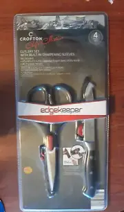 Crofton Edgekeeper Chef's Collection: Utility knife, Shears (Scissors) w/sleeves