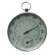 Aluminum Enclosure Indoor Outdoor Thermometer Accurate Temperature and Humidity