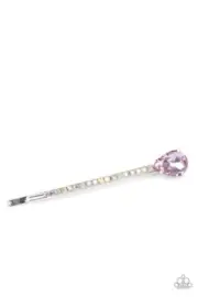 Paparazzi PRINCESS PRECISION IRIDESCENT AND PURPLE HAIR CLIP