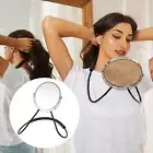 Compact 6" Double-Sided Mirror with 5X Magnification - Perfect for Travel