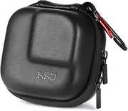 Mini Carrying Case Compatible with GoPro Hero 7/(2018)/6/5 Black,Session 5/4,Hero 3+,DJI Osmo Action,AKASO/Campark/YI Action Camera and More，Protective Security Bag by HSU