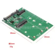 mSATA SSD to SATA M.2 B / B+M KEY NGFF & 2.5" III Board Adapter Converter Card P