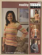 Artful Yarns Knitting Pattern Booklet 92246 Reality 3 Designs