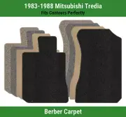 Lloyd Berber Front Row Carpet Mats for 1983-1988 Mitsubishi Tredia (for: Mitsubishi)